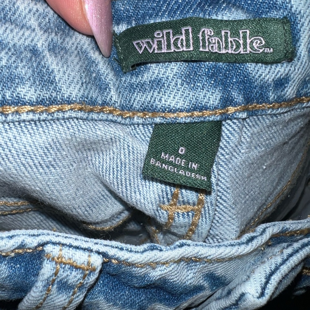 Wild Fable Stylish Light Blue Distressed Women Jeans - Picture 4 of 5